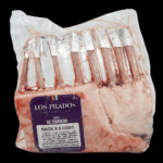 Rack de cordero x 8 costillas limpio - Imagen 3